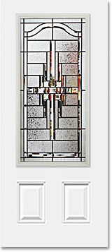 Jacksonville door glass - Templar