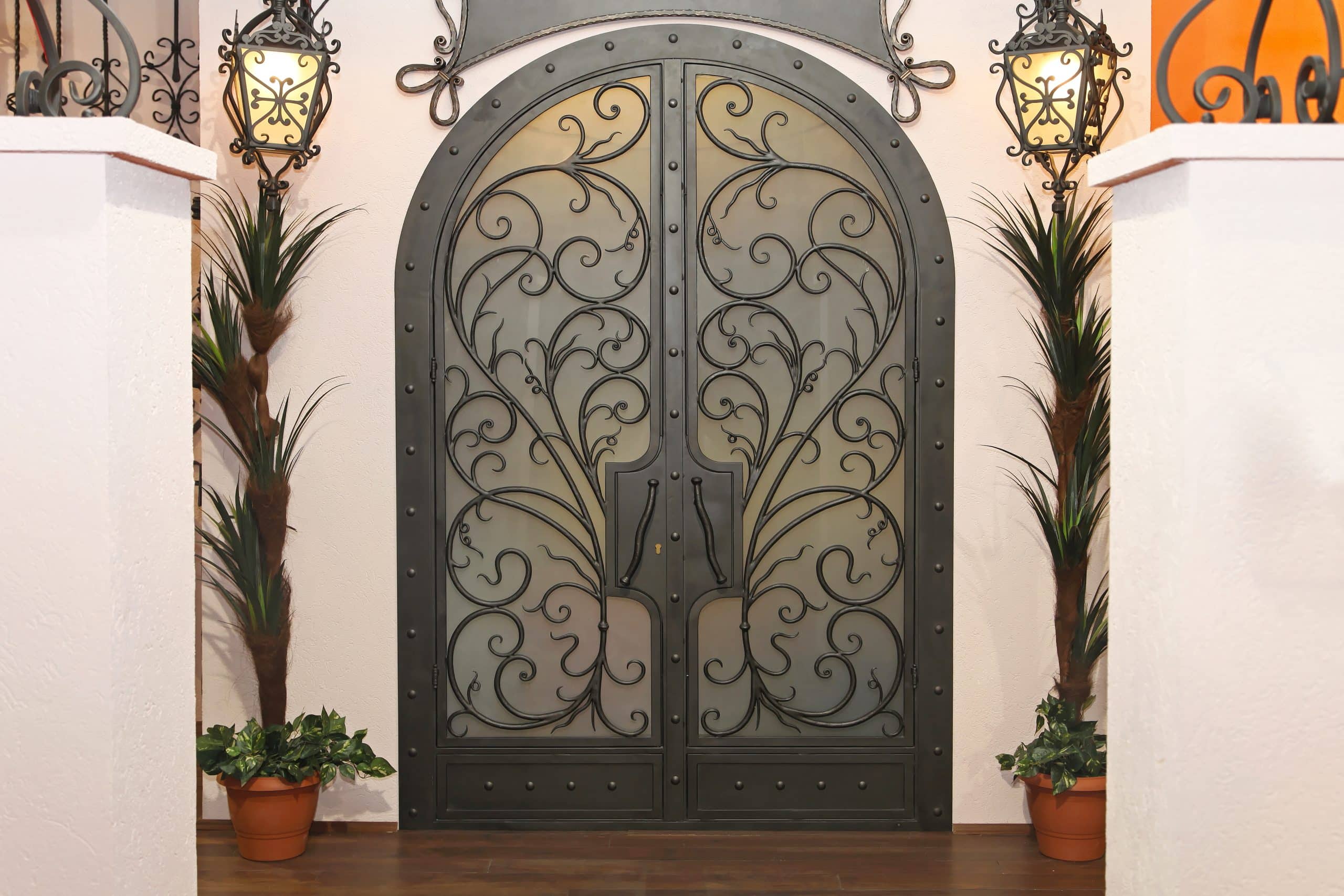Decorative Iron door